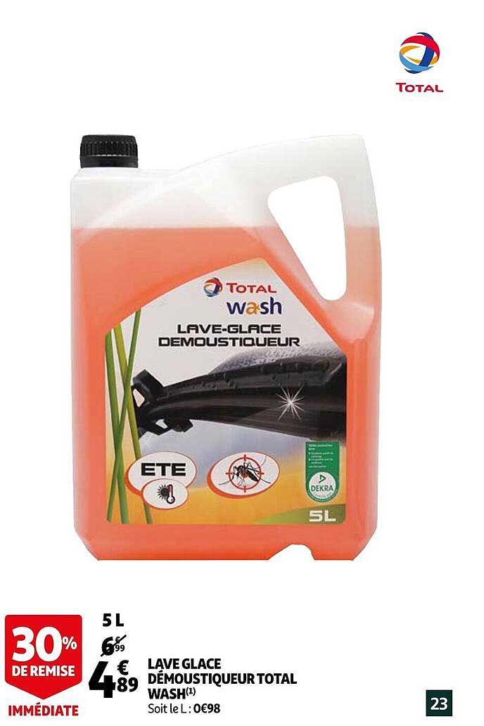 lave glace démoustiqueur total
