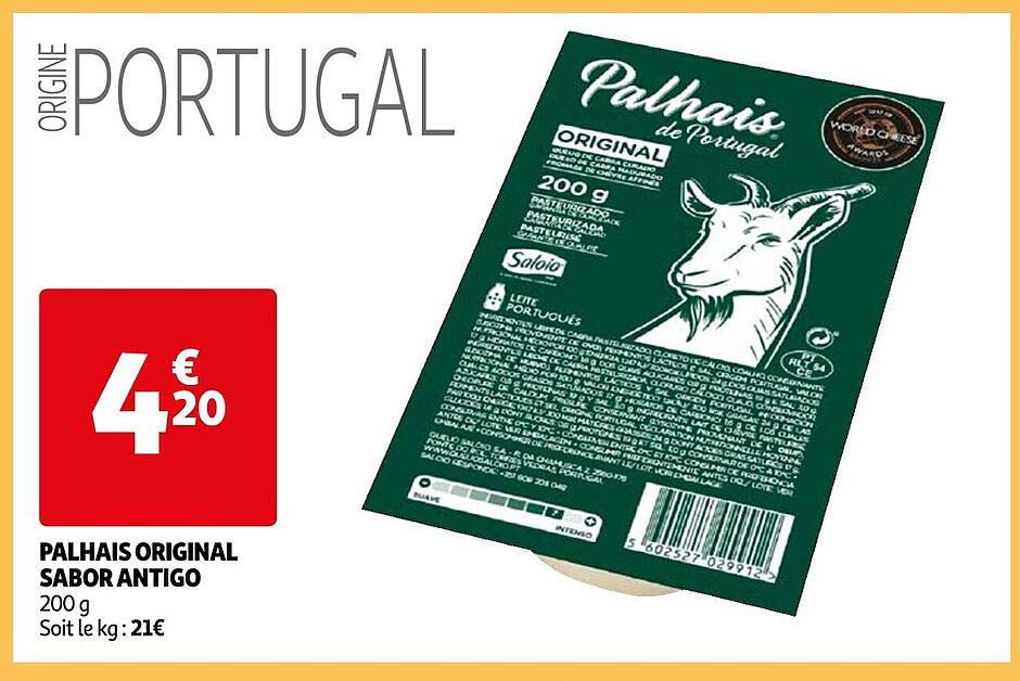 palhais original sabor antigo