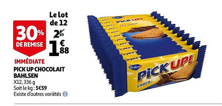 pick up chocolat bahlsen