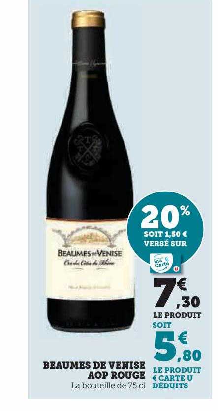 beaumes de venise aop rouge