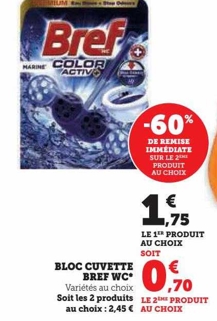bloc cuvette bref wc