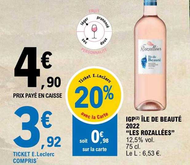 Igp île De Beauté 2022 "les Rozallées"