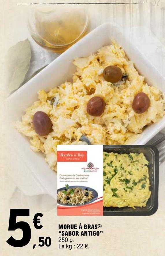 Morue à Bras "sabor Antigo"
