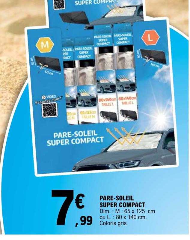 pare-soleil super compact