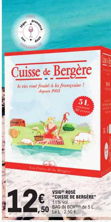 vsig rosé "cuisse de bergère"