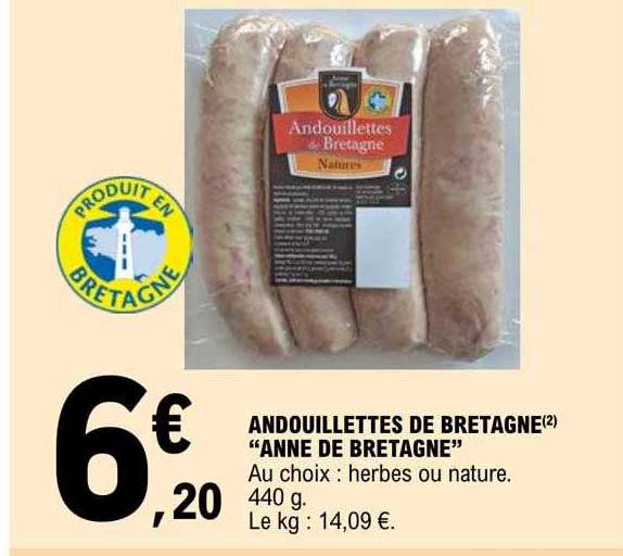 Andouillettes De Bretagne "anne De Bretagne"