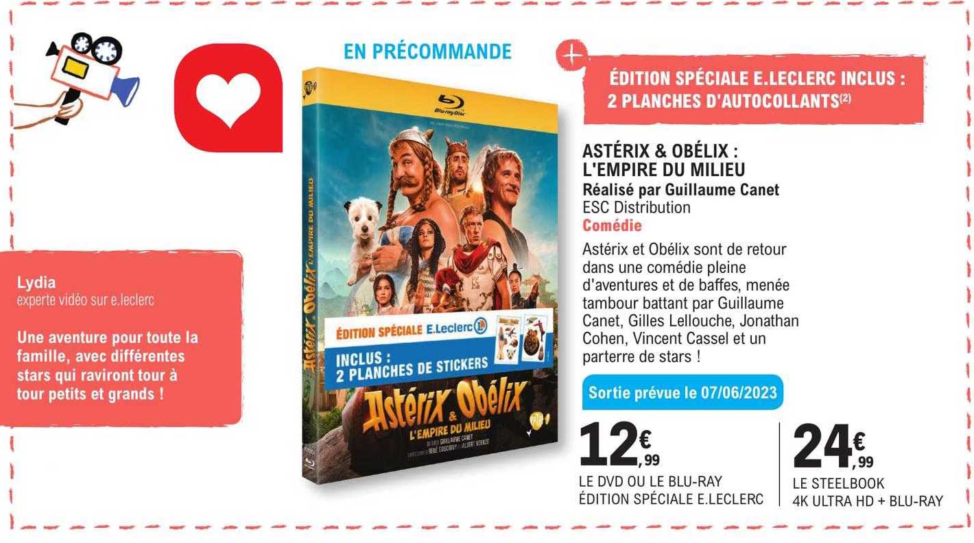 astérix & obélix : l'empire du milieu