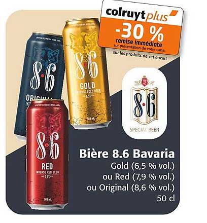 bière 8.6 bavaria
