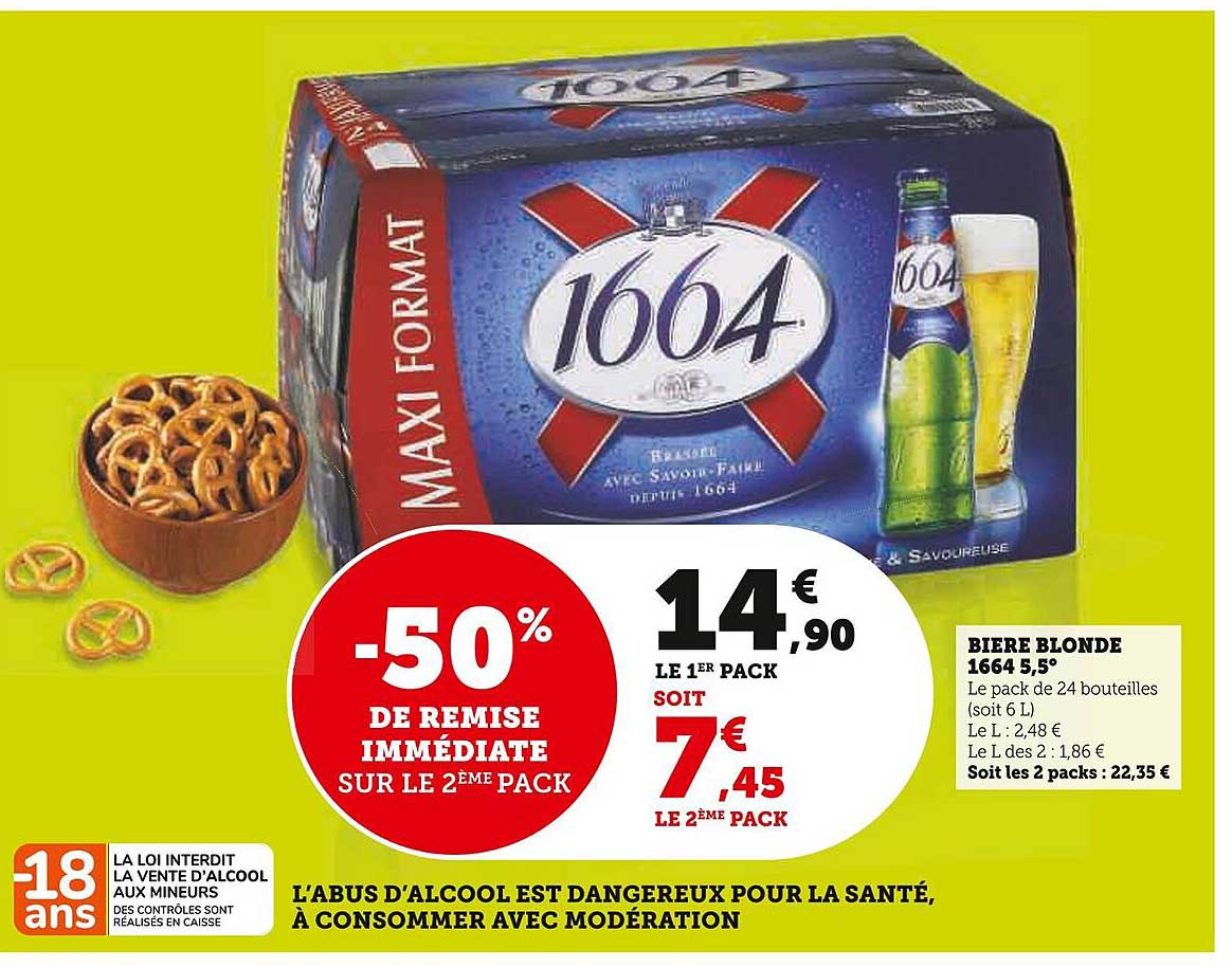 Bière Blonde 1664 5,5°