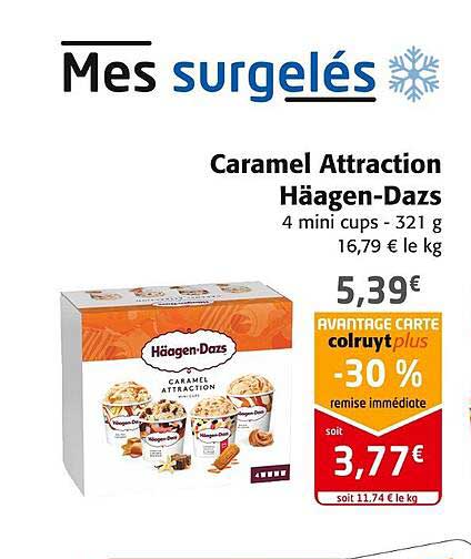 caramel attraction häagen-dazs