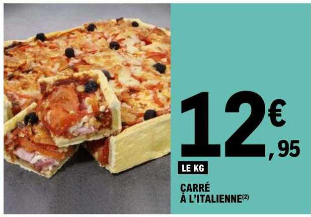 carré à l'italienne