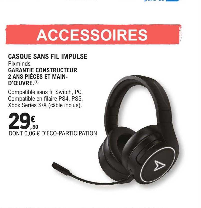 casque sans fil impulse