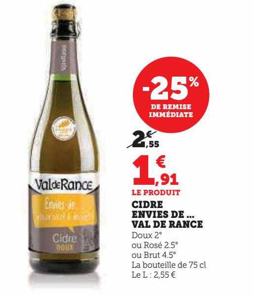cidre envies de val de rance