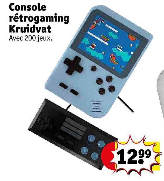 console rétrogaming kruidvat
