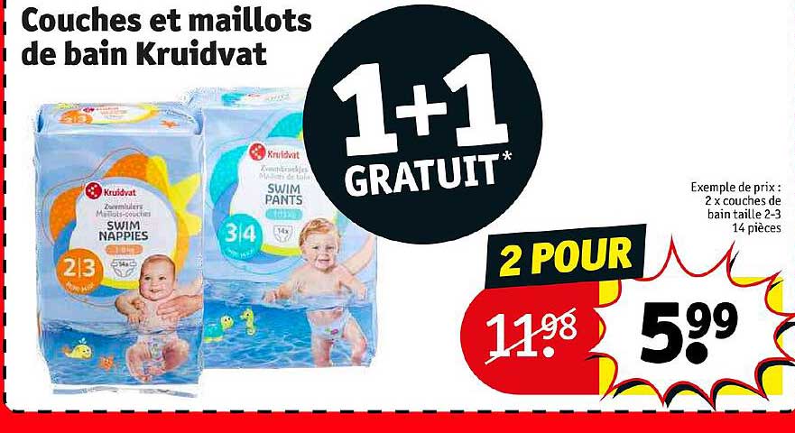 Couches Et Maillots De Bain Kruidvat
