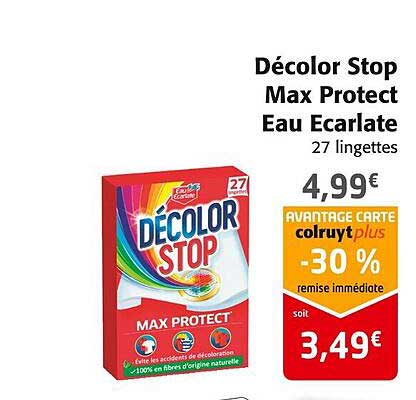 décolor stop max protect eau écarlate