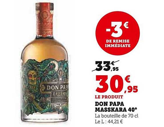 Don Papa Masskara 40°