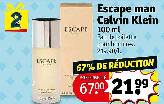 escape man calvin klein