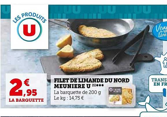 Filet De Limande Du Nord Meunière U