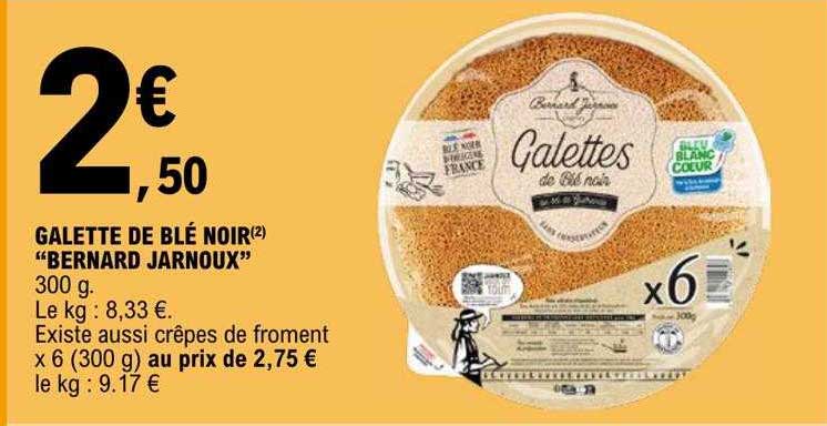 galette de blé noir "bernard jarnoux"