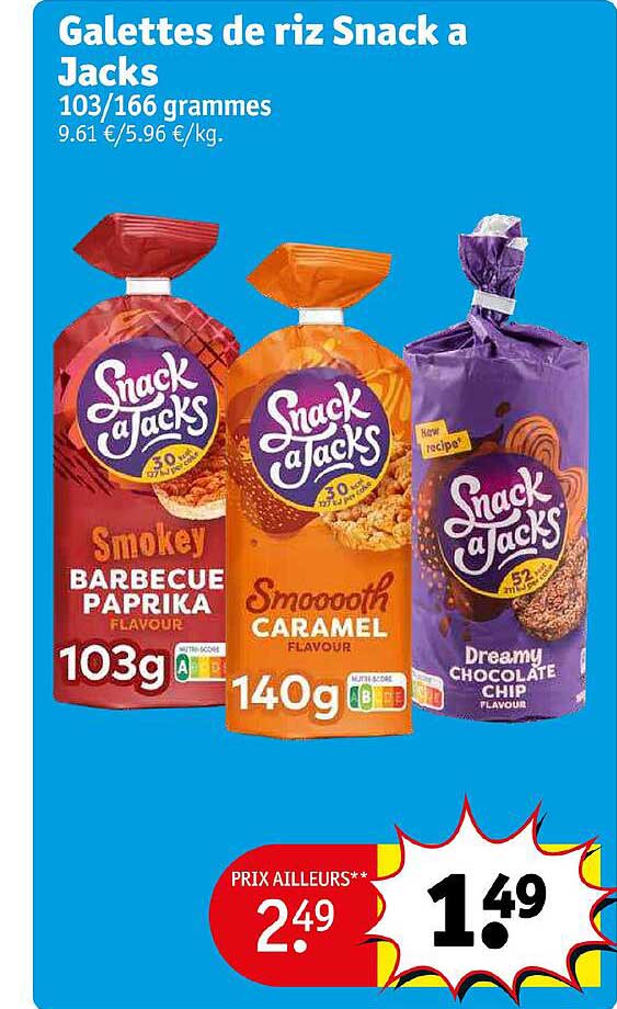 Galettes De Riz Snack A Jacks