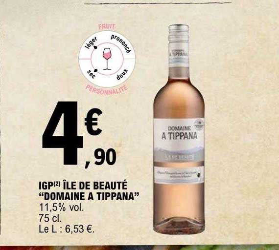 Igp île De Beauté "domaine à Tippana"