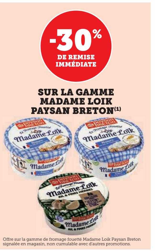 la gamme madame loïk paysan breton