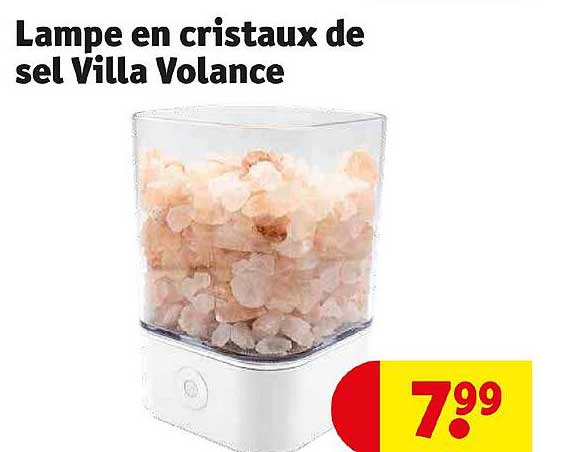 lampe en cristaux de sel villa volance