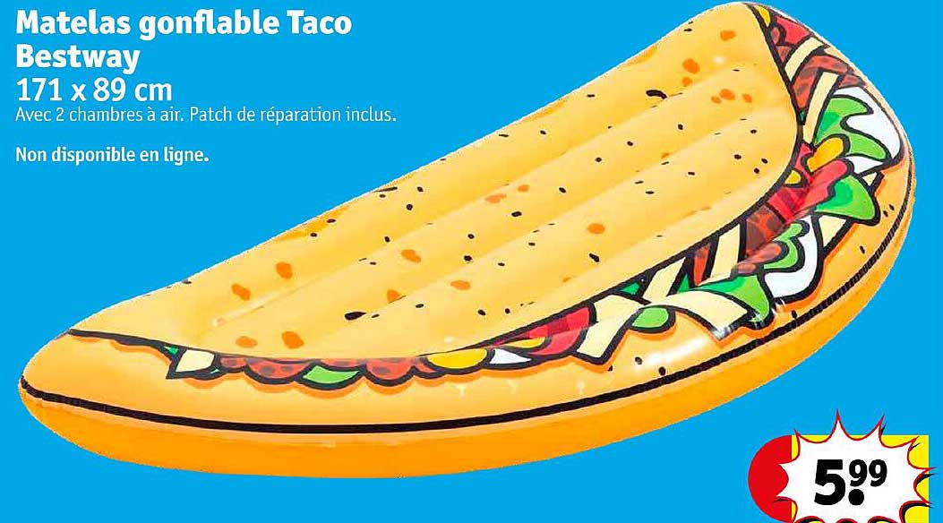 matelas gonflable taco bestway