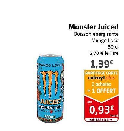 monster juiced