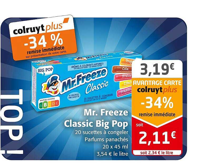 mr. freeze classic big pop