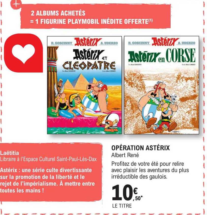 opération astérix - albert rené