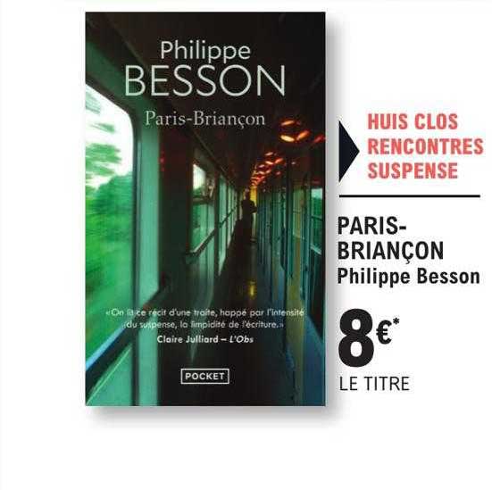 paris-briançon - philippe besson