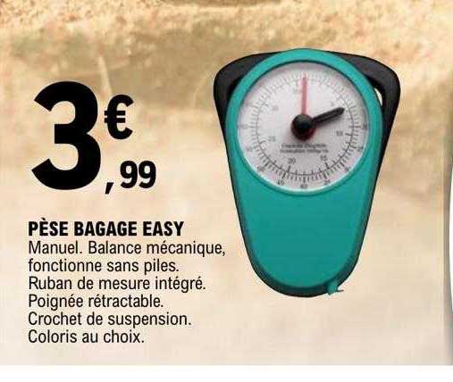 pèse bagage easy