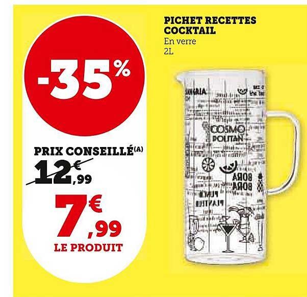 Pichet Recettes Cocktail