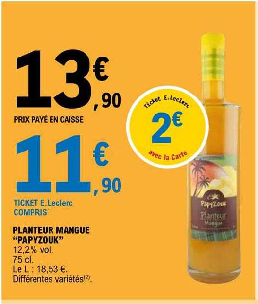 Planteur Mangue "papyzouk"