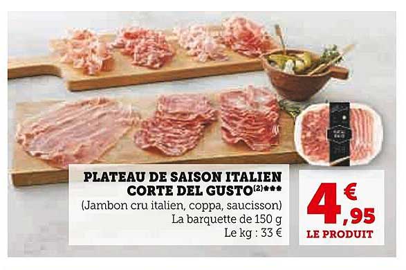 plateau de saison italien corte del gusto