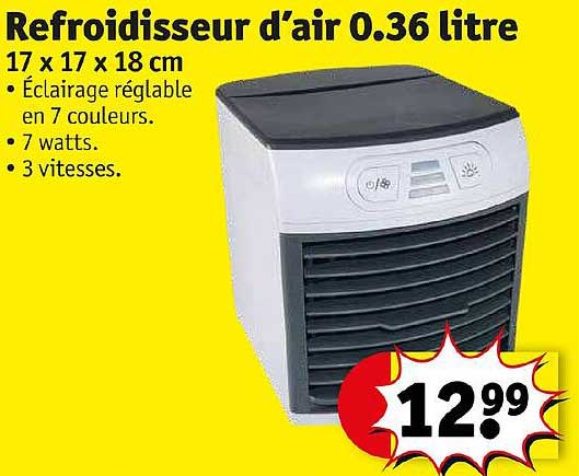 refroidisseur d'air 0.36 litre