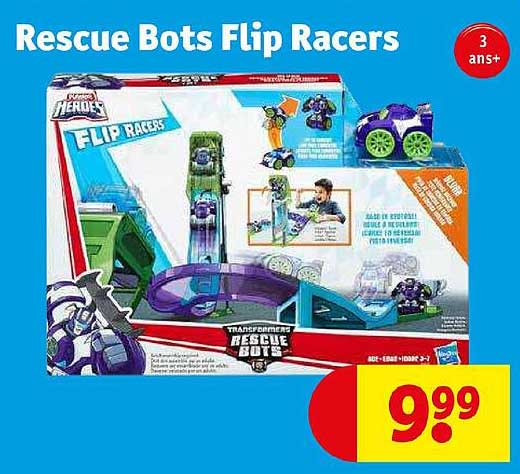 rescue bots flip racers