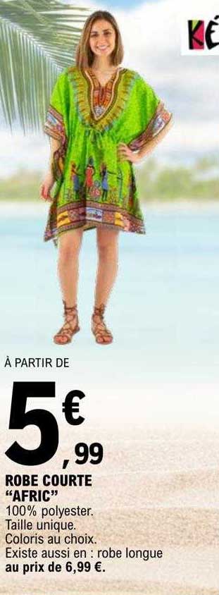robe courte "afric"