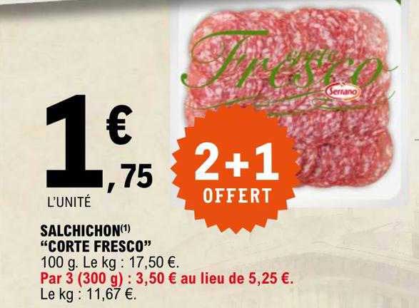 salchichon "corte fresco"