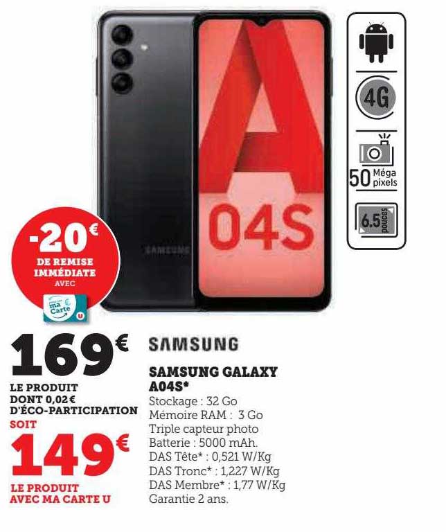Samsung Galaxy A04s
