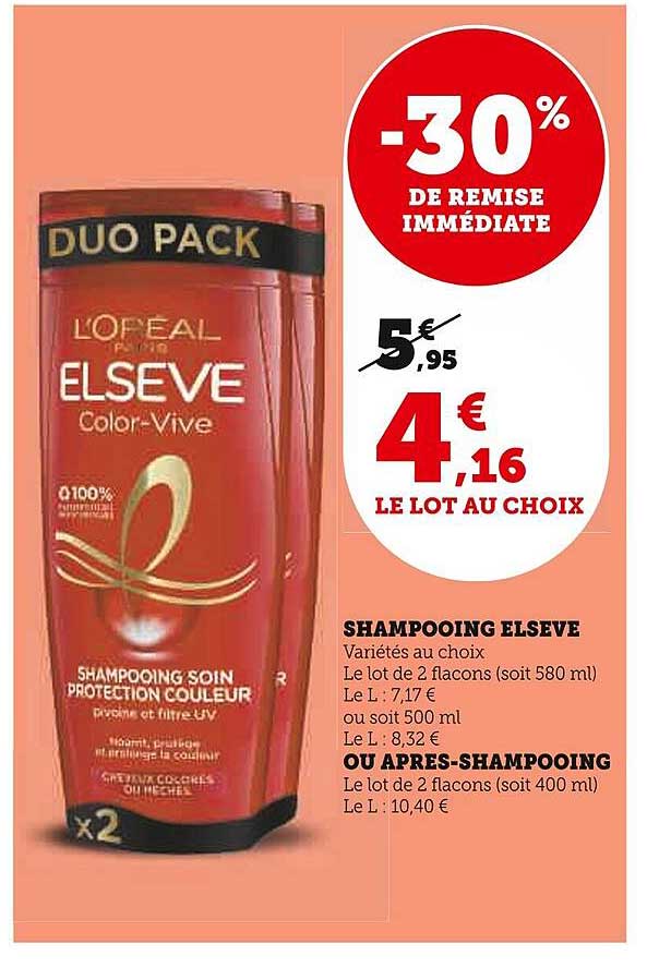 shampooing elsève ou après-shampooing