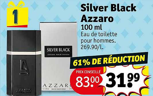 silver black azzaro