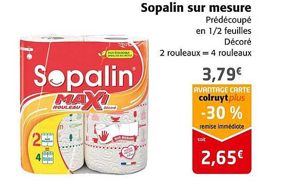 sopalin sur mesure