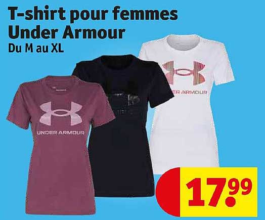 T-shirt Pour Femmes Under Armour