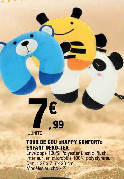 tour de cou «happy confort» enfant oeko-tex