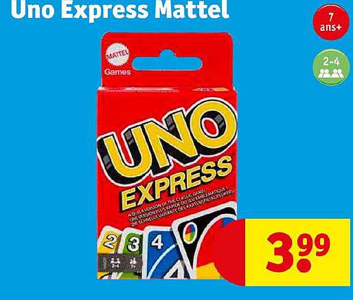 Uno Express Mattel