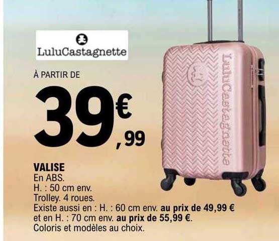 valise lulu castagnette