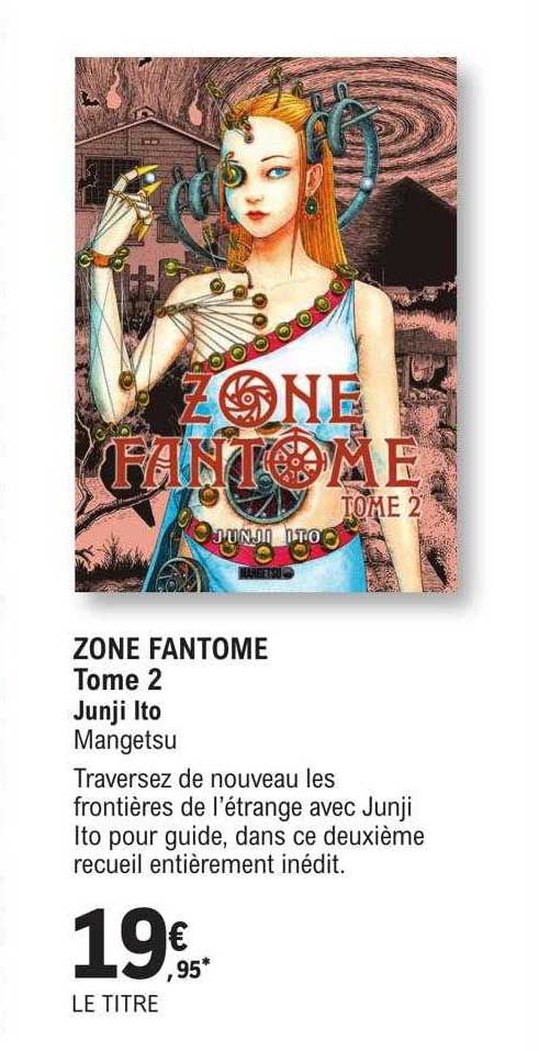zon fantôme tome 2 - junji ito